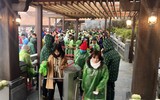 [ẢNH] Trải nghiệm độ cao 3.143m, quanh năm lạnh giá trên đỉnh Fansipan