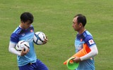 [ẢNH] 10 trợ lý giúp việc cho HLV Park trong buổi tập của U23 Việt Nam