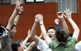 Thắng thua cùng cười tại ngày hội thể thao Công an Hà Nội