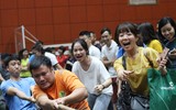 Thắng thua cùng cười tại ngày hội thể thao Công an Hà Nội