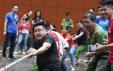 Thắng thua cùng cười tại ngày hội thể thao Công an Hà Nội