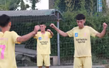 [ẢNH] Á quân THPT Phùng Khắc Khoan tích cực tập dứt điểm trước ngày ra quân