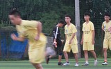 [ẢNH] Á quân THPT Phùng Khắc Khoan tích cực tập dứt điểm trước ngày ra quân