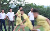 [ẢNH] Á quân THPT Phùng Khắc Khoan tích cực tập dứt điểm trước ngày ra quân