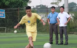 [ẢNH] Á quân THPT Phùng Khắc Khoan tích cực tập dứt điểm trước ngày ra quân