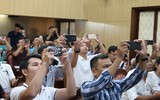 [ẢNH] Toàn cảnh lễ bốc thăm chia bảng giải bóng đá học sinh THPT Hà Nội 2019