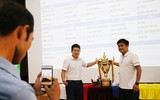 [ẢNH] Toàn cảnh lễ bốc thăm chia bảng giải bóng đá học sinh THPT Hà Nội 2019