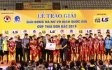 [ẢNH] Nữ TP.HCM vô địch thuyết phục, chủ nhà Hà Nam gây thất vọng