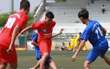 [ẢNH] So tài quyết liệt trong ngày khai mạc Giải bóng đá học sinh THPT Hà Nội 2019