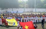 [ẢNH] Toàn cảnh lễ khai mạc giải bóng đá học sinh THPT Hà Nội 2019