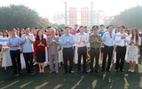 [ẢNH] Toàn cảnh lễ khai mạc giải bóng đá học sinh THPT Hà Nội 2019