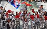 [ẢNH] Toàn cảnh lễ khai mạc giải bóng đá học sinh THPT Hà Nội 2019