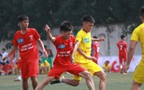 [ẢNH] So tài quyết liệt trong ngày khai mạc Giải bóng đá học sinh THPT Hà Nội 2019