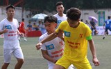 [ẢNH] So tài quyết liệt trong ngày khai mạc Giải bóng đá học sinh THPT Hà Nội 2019
