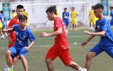 [ẢNH] So tài quyết liệt trong ngày khai mạc Giải bóng đá học sinh THPT Hà Nội 2019