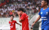 [ẢNH] So tài quyết liệt trong ngày khai mạc Giải bóng đá học sinh THPT Hà Nội 2019