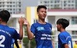 [ẢNH] So tài quyết liệt trong ngày khai mạc Giải bóng đá học sinh THPT Hà Nội 2019