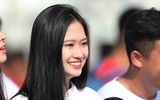 [ẢNH] Vẻ đẹp nữ sinh có 'nụ cười tỏa nắng' gây sốt giải bóng đá học sinh Hà Nội
