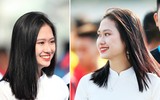 [ẢNH] Vẻ đẹp nữ sinh có 'nụ cười tỏa nắng' gây sốt giải bóng đá học sinh Hà Nội