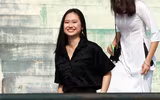 [ẢNH] Vẻ đẹp nữ sinh có 'nụ cười tỏa nắng' gây sốt giải bóng đá học sinh Hà Nội