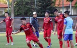 [ẢNH] Trải nghiệm tắc đường, thầy trò Park Hang-seo vẫn hứng khởi tập buổi đầu tại Indonesia