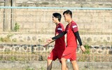 [ẢNH] Trải nghiệm tắc đường, thầy trò Park Hang-seo vẫn hứng khởi tập buổi đầu tại Indonesia