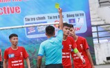 [ẢNH] 6 thắng 7 trên chấm luân lưu, cầu thủ trường Lý Thánh Tông khóc nức nở