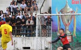 [ẢNH] 6 thắng 7 trên chấm luân lưu, cầu thủ trường Lý Thánh Tông khóc nức nở