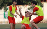 [ẢNH] Cởi nút thắt ghi bàn, ĐKVĐ Trương Định thắng tưng bừng 4-0
