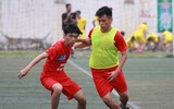 [ẢNH] Dẫn bàn ngay phút đầu, THPT Yên Hòa thắng hú vía sau loạt luân lưu