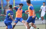[ẢNH] Cầu thủ THPT Đông Đô gục ngã sau thất bại đáng tiếc