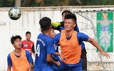 [ẢNH] Cầu thủ THPT Đông Đô gục ngã sau thất bại đáng tiếc