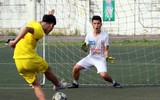 [ẢNH] Bất ngờ đổi thủ môn, THPT Hà Thành thắng luân lưu ấn tượng