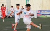 [ẢNH] 7 phút đau tim trận THPT Xuân Mai thắng sít sao THPT Marie Curie