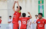 [ẢNH] 7 phút đau tim trận THPT Xuân Mai thắng sít sao THPT Marie Curie