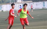 [ẢNH] Á quân THPT Phùng Khắc Khoan vất vả lấy vé tứ kết