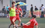 [ẢNH] Á quân THPT Phùng Khắc Khoan vất vả lấy vé tứ kết