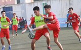[ẢNH] Á quân THPT Phùng Khắc Khoan vất vả lấy vé tứ kết