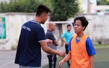 [ẢNH] Bàn thắng 'quý như vàng' đưa THPT Tân Lập vào bán kết