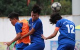 [ẢNH] Bàn thắng 'quý như vàng' đưa THPT Tân Lập vào bán kết
