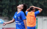 [ẢNH] Bàn thắng 'quý như vàng' đưa THPT Tân Lập vào bán kết