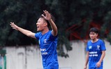 [ẢNH] Bàn thắng 'quý như vàng' đưa THPT Tân Lập vào bán kết
