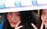 [ẢNH] Nữ sinh cổ vũ hết mình, khuấy động khán đài trận chung kết