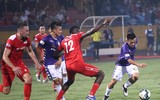 [ẢNH] Hai khán giả đặc biệt trên sân Hàng Đẫy
