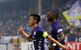 [ẢNH] Hai khán giả đặc biệt trên sân Hàng Đẫy