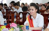 Hoa hậu Biển Thùy Trang đạp xe kêu gọi bảo vệ môi trường