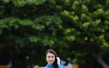 Người đẹp Phùng Bảo Ngọc Vân mang tình yêu đất liền đến với Trường Sa