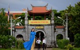 Người đẹp Phùng Bảo Ngọc Vân mang tình yêu đất liền đến với Trường Sa