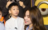 Hồ Ngọc Hà rạng rỡ đưa mẹ và con trai đi xem phim 