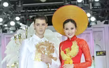 NTK Minh Châu sáng tạo áo dài cưới cho giới thứ 3